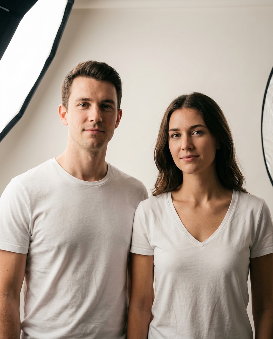 neckline comparison photo