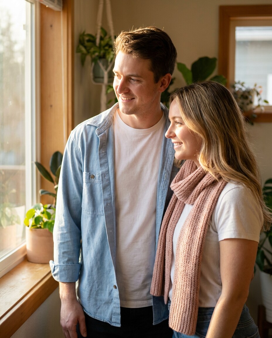 soft pastel pairing photo