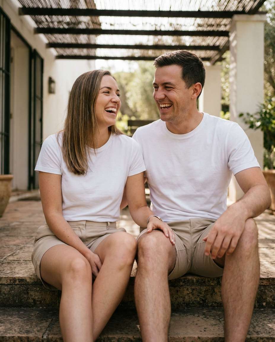 relaxed weekend shorts photo