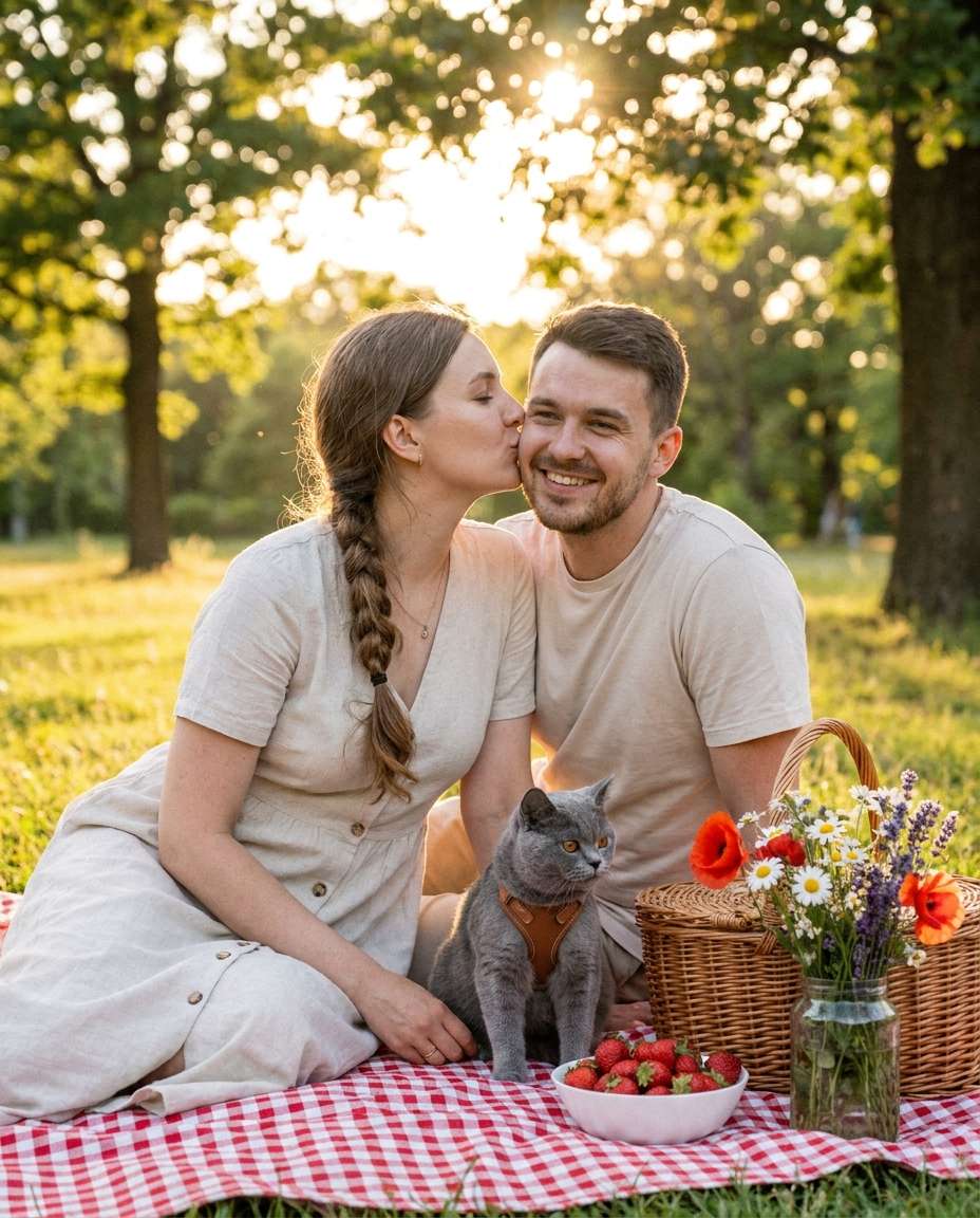 golden park picnic photo