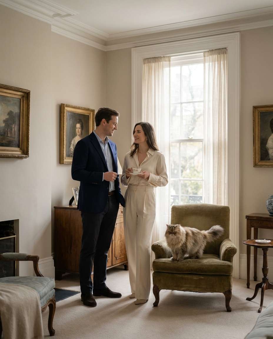 old money at home photo