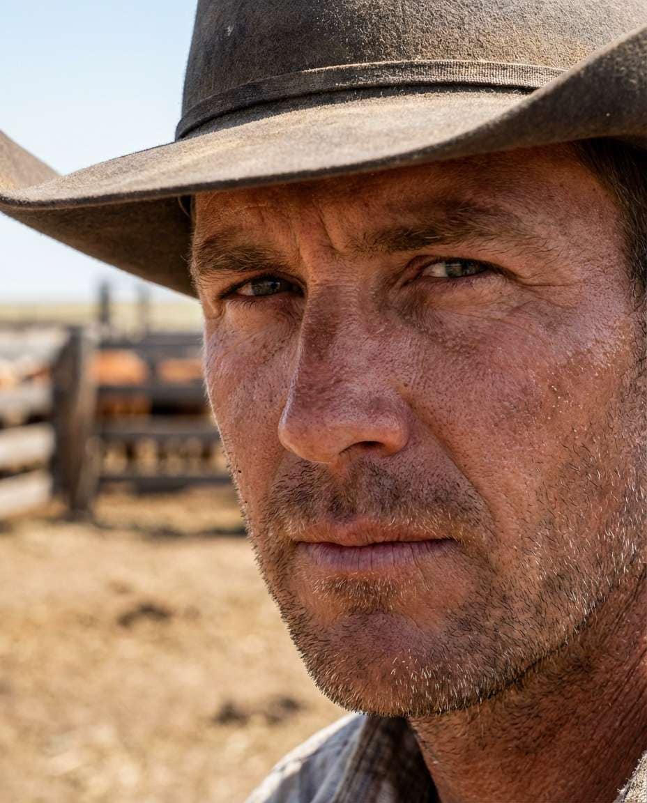 dusty wrangler closeup photo