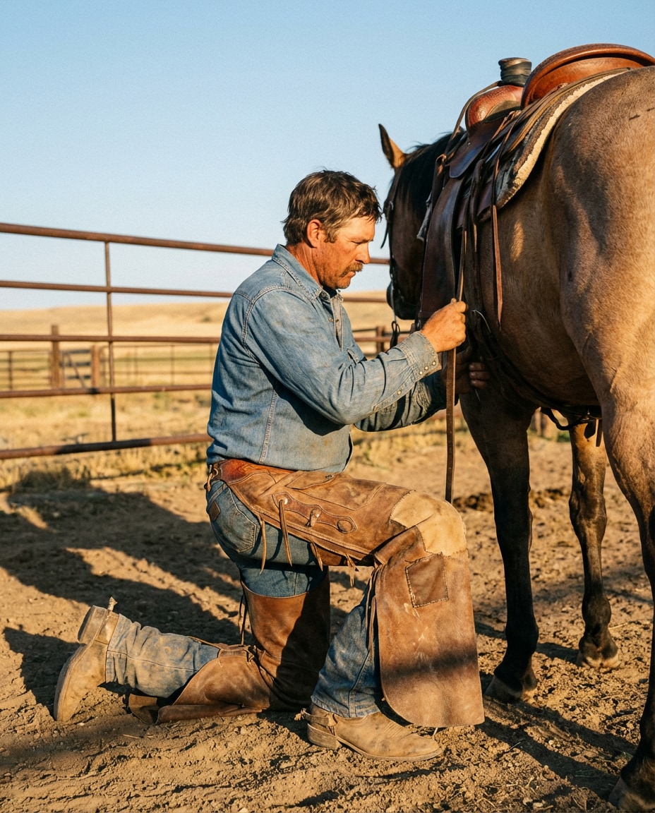 saddle up full body photo