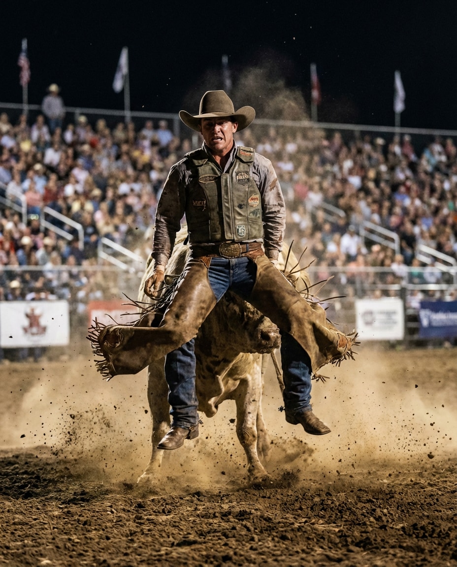 rodeo action freeze photo