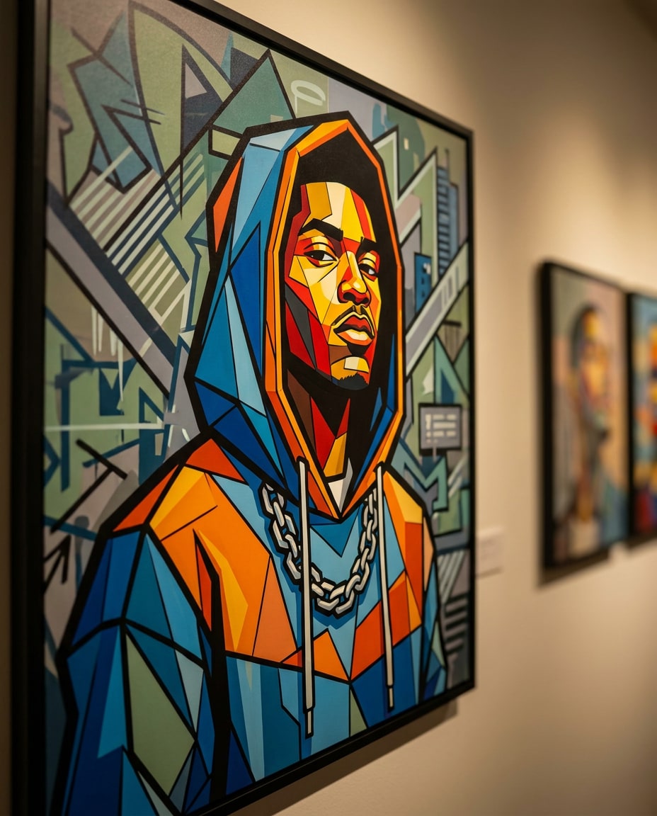 streetwear cubist vibe photo