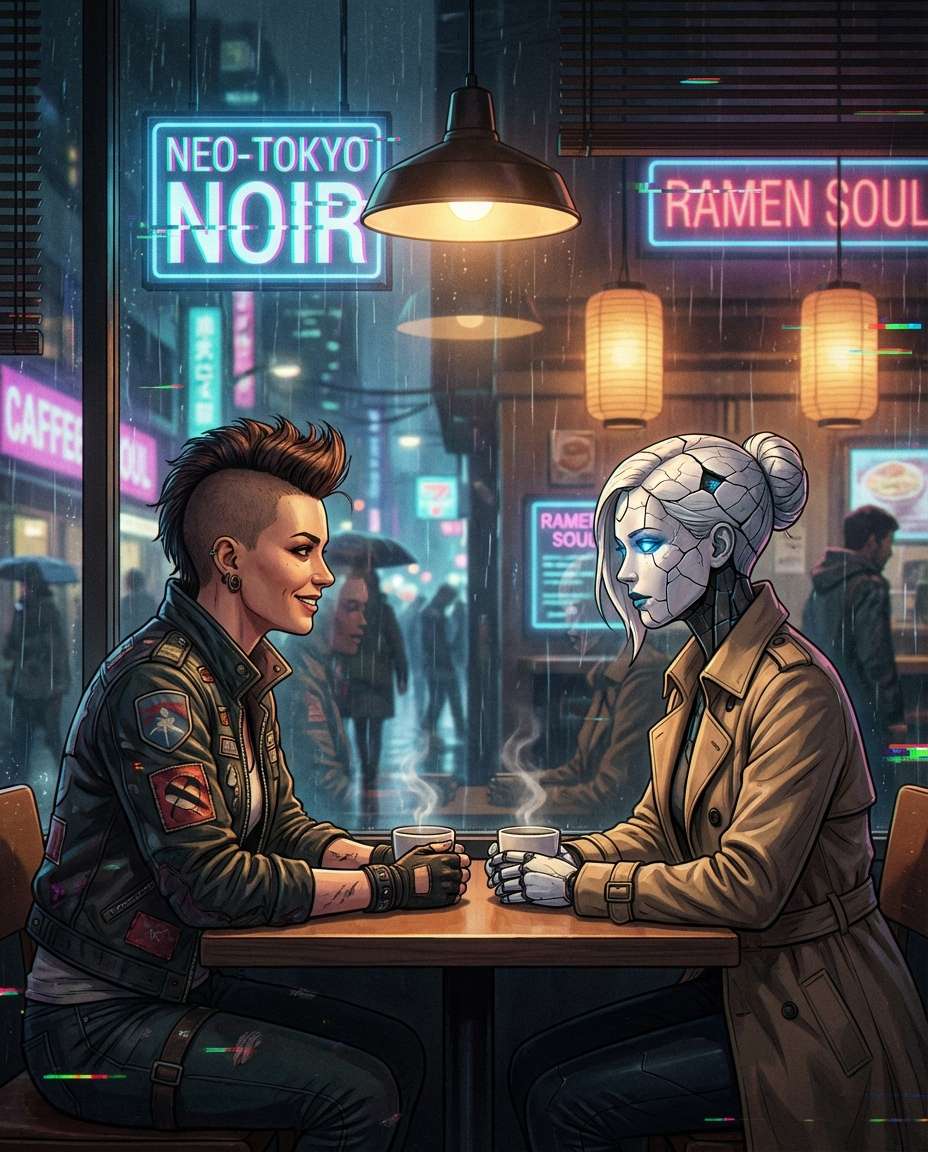 android cafe date photo