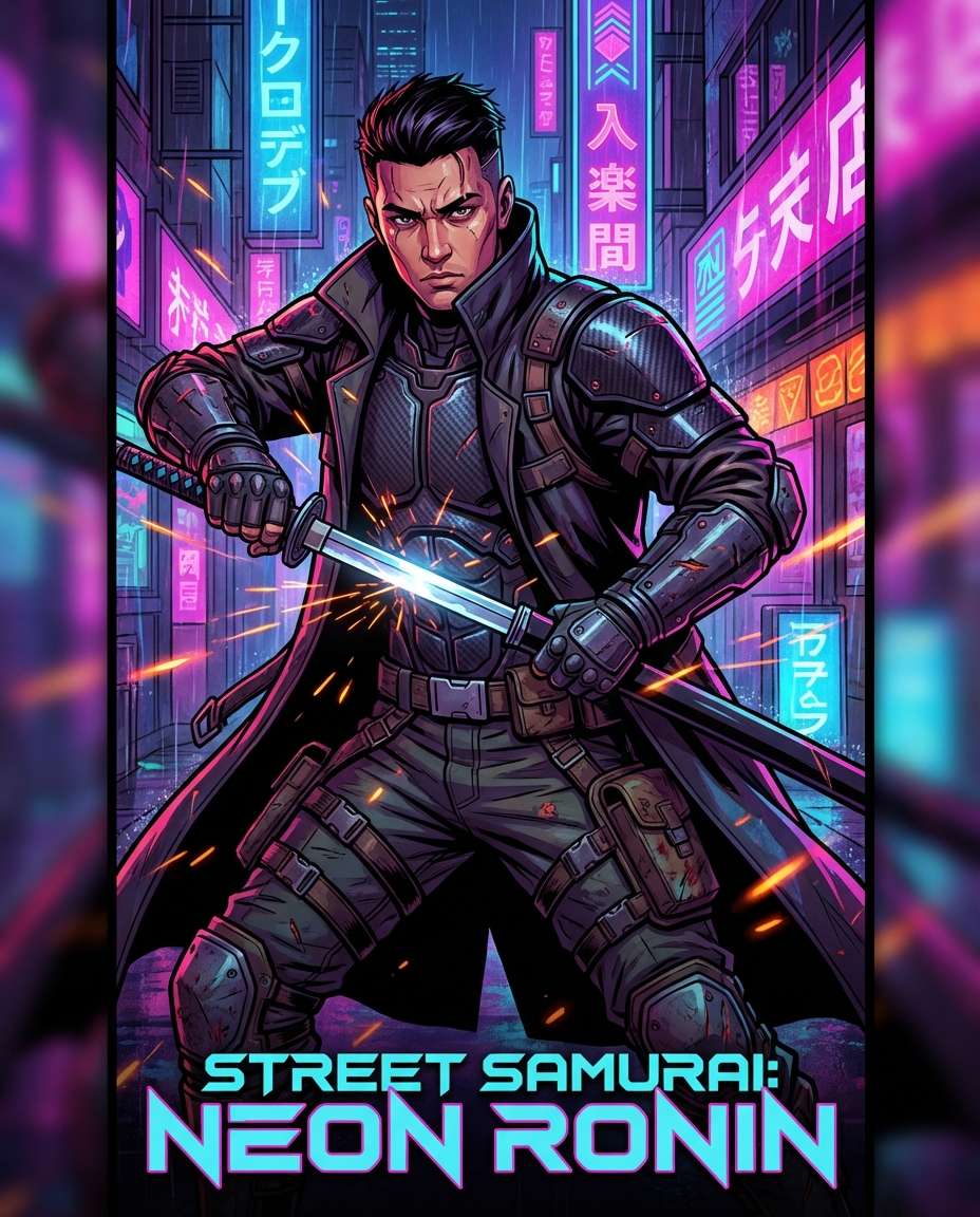 chrome street samurai photo