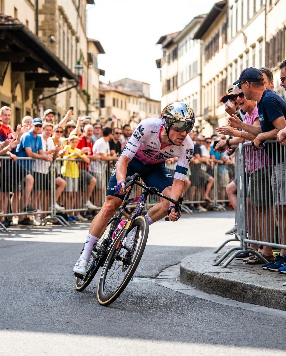 criterium corner lean photo