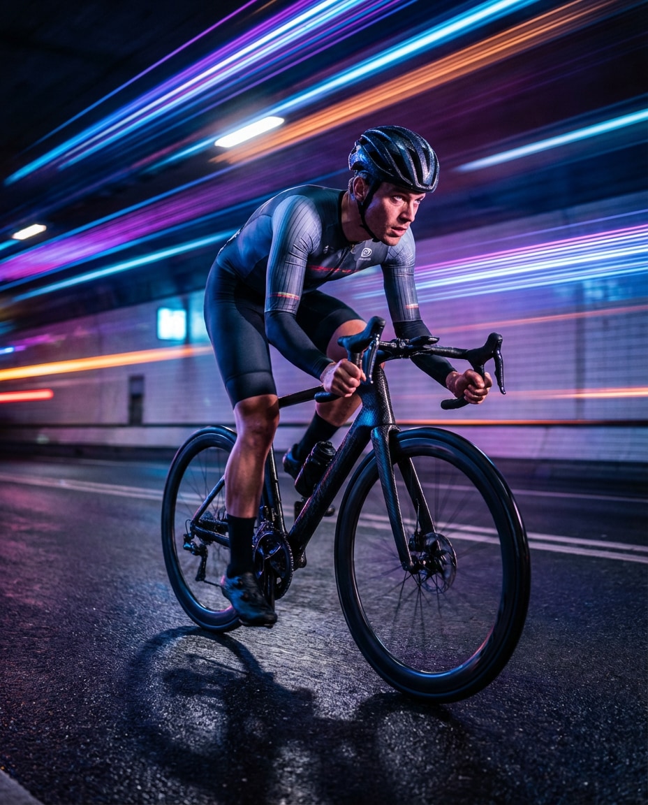 neon tunnel speed photo