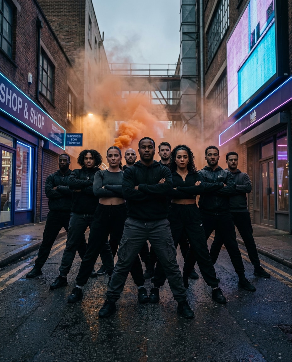 street crew formation photo