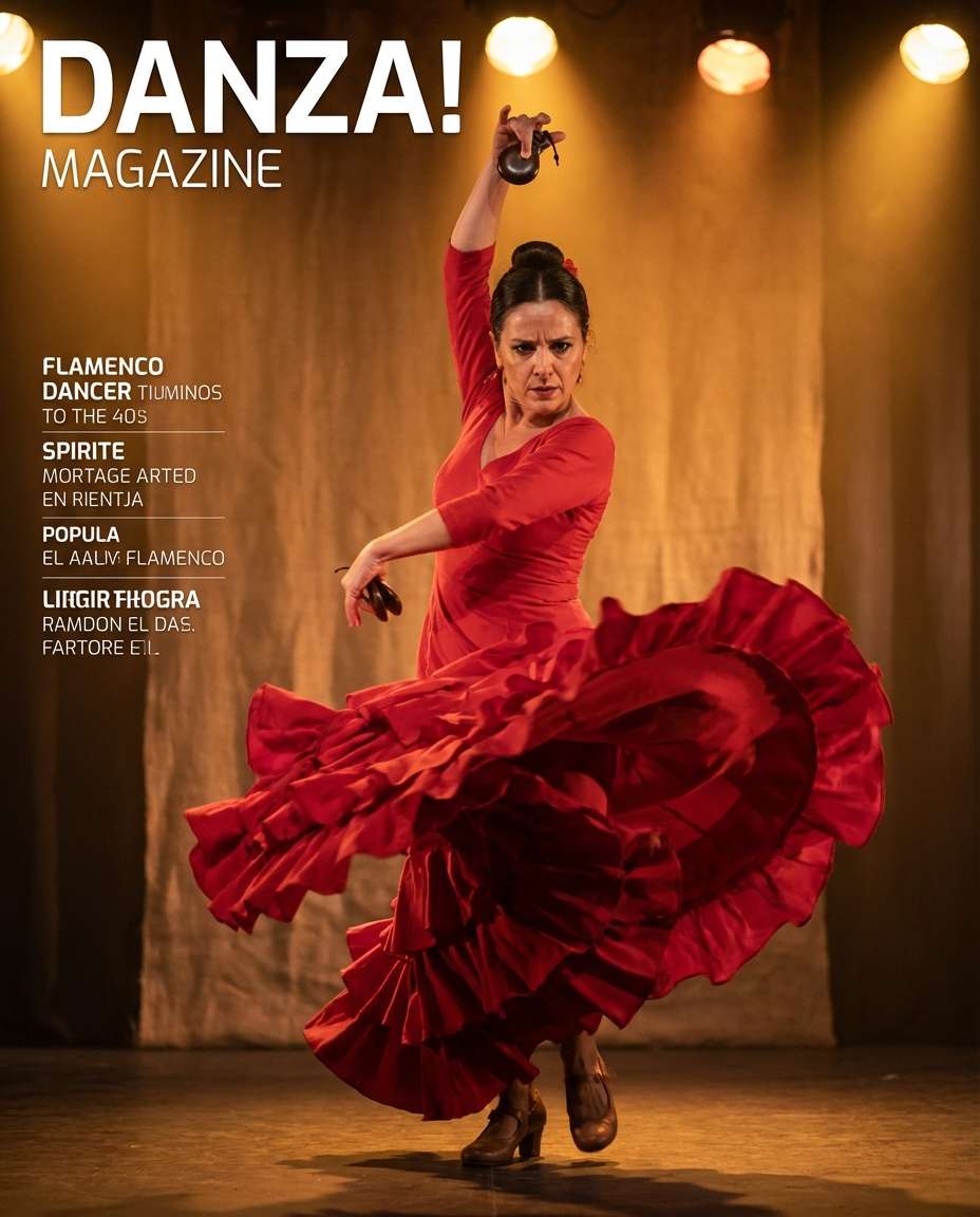 flamenco red drama photo