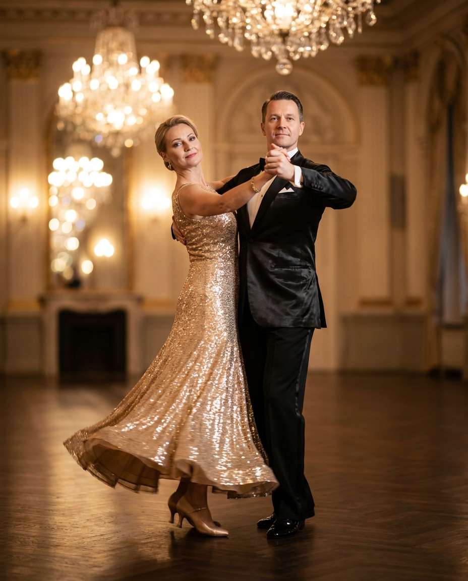 ballroom gold elegance photo