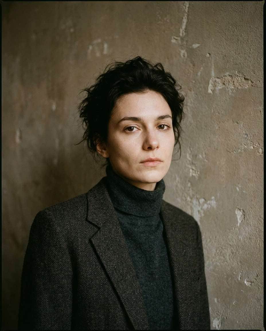 vintage film headshot photo