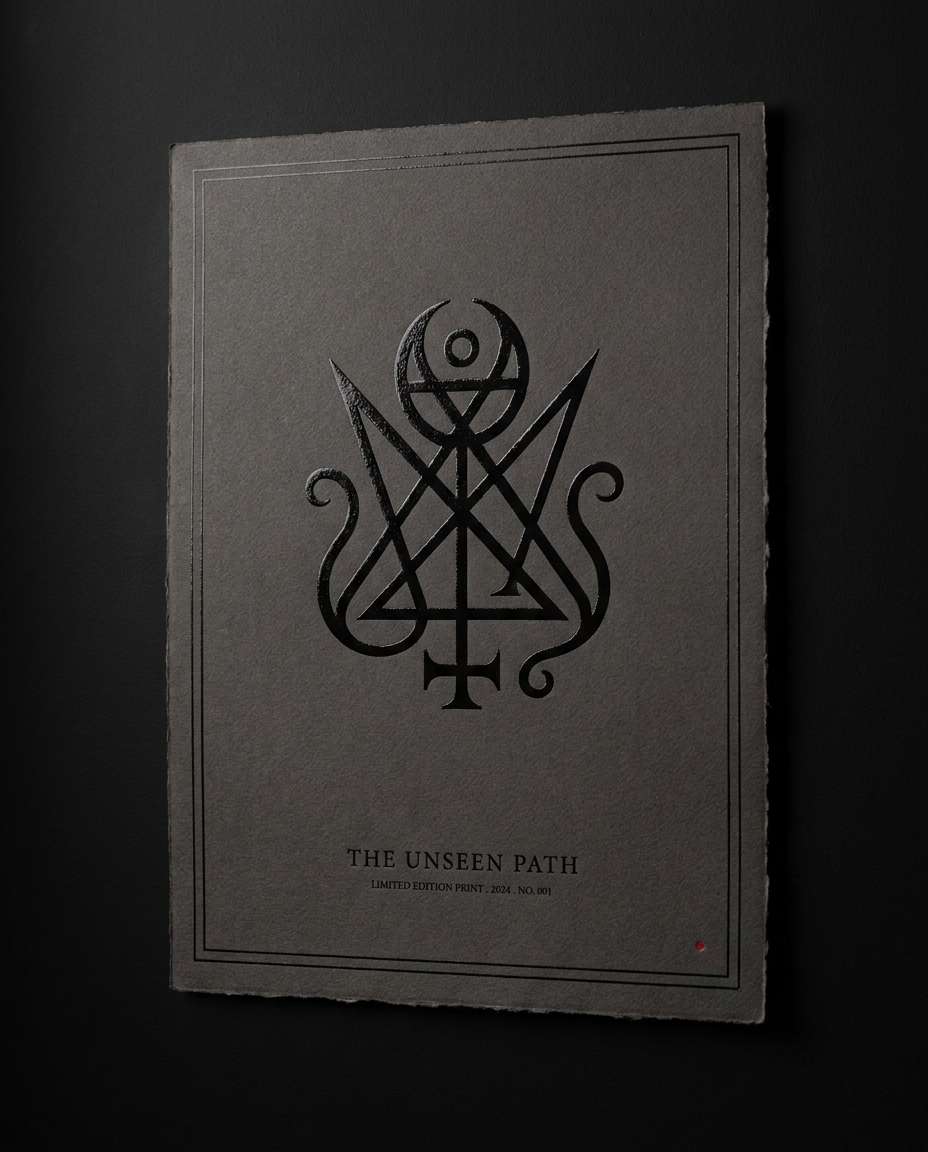 occult sigil minimal photo