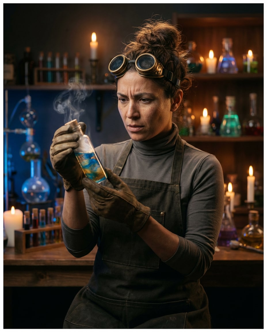 alchemist night lab photo