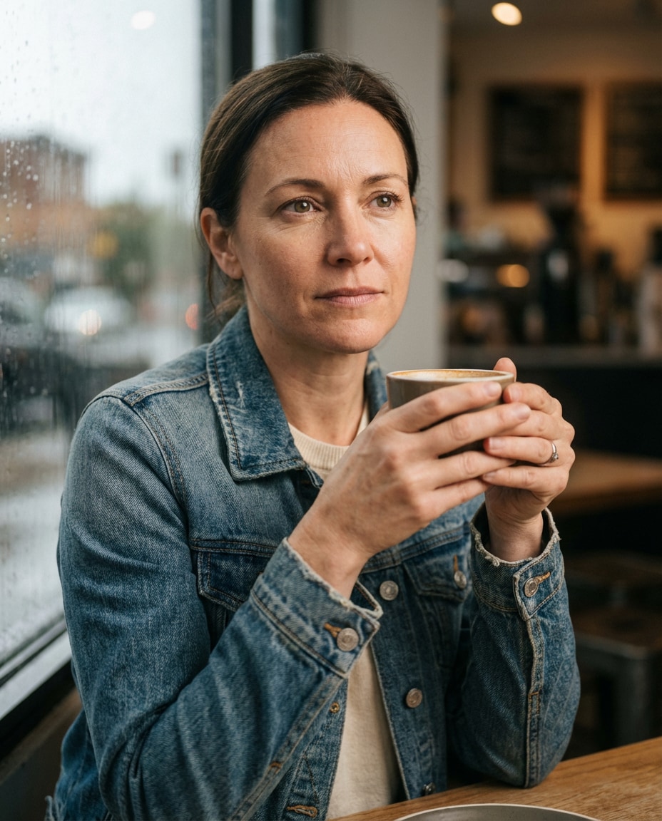 coffee shop portrait photo