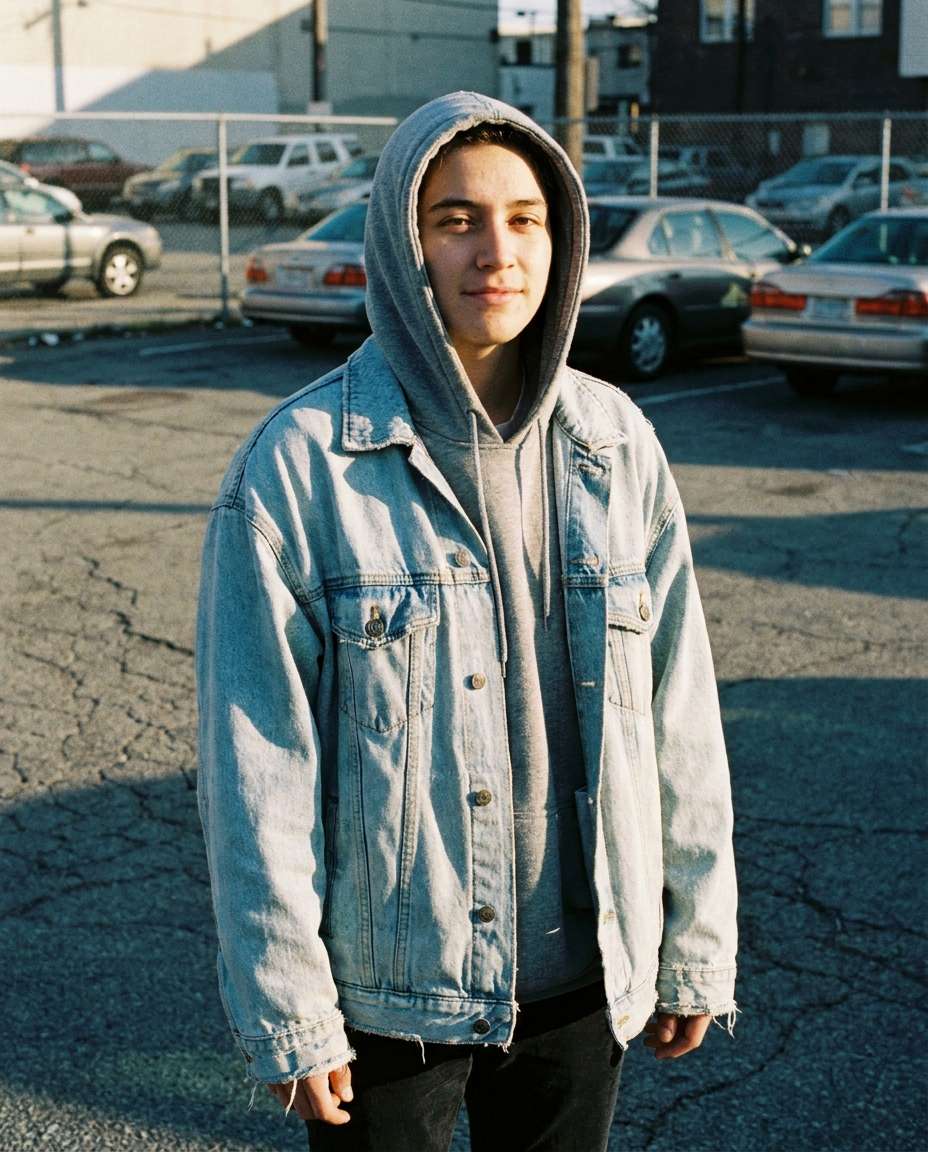 oversized 90s fit photo