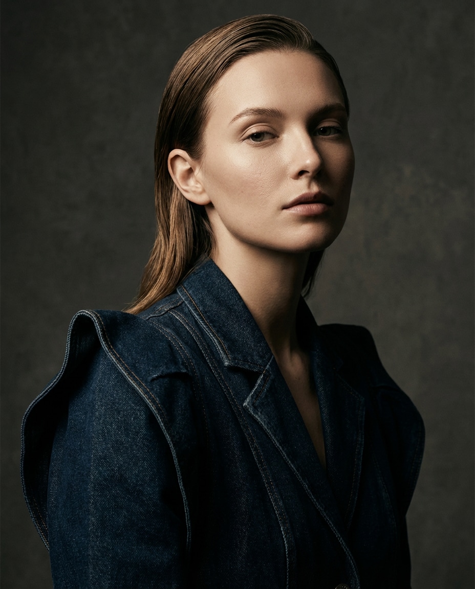 studio high fashion photo