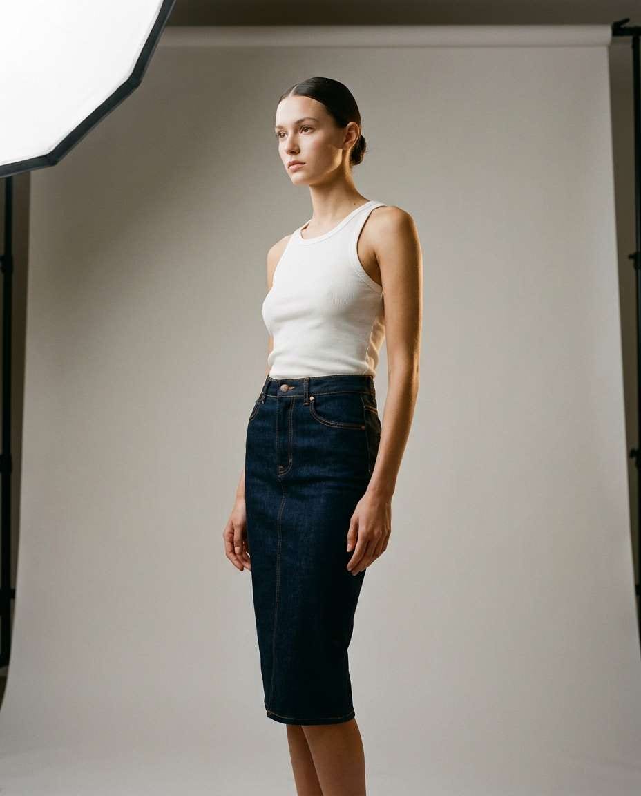 clean studio editorial photo