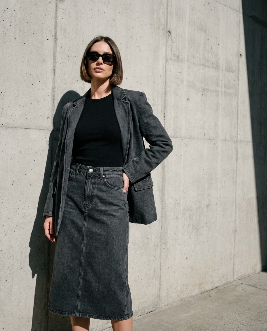 monochrome minimal look photo