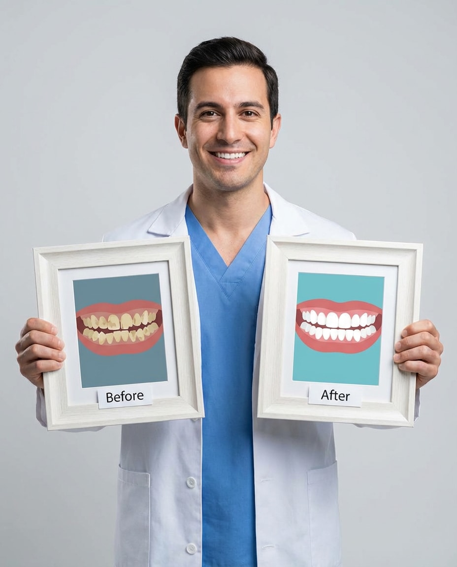 beforeafter concept frame photo