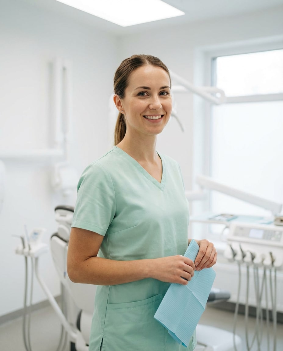 hygienist clean portrait photo