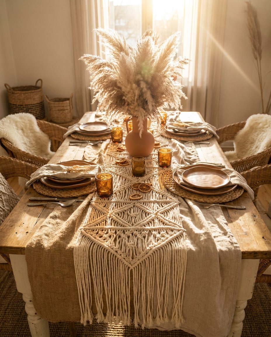 boho textured layers photo