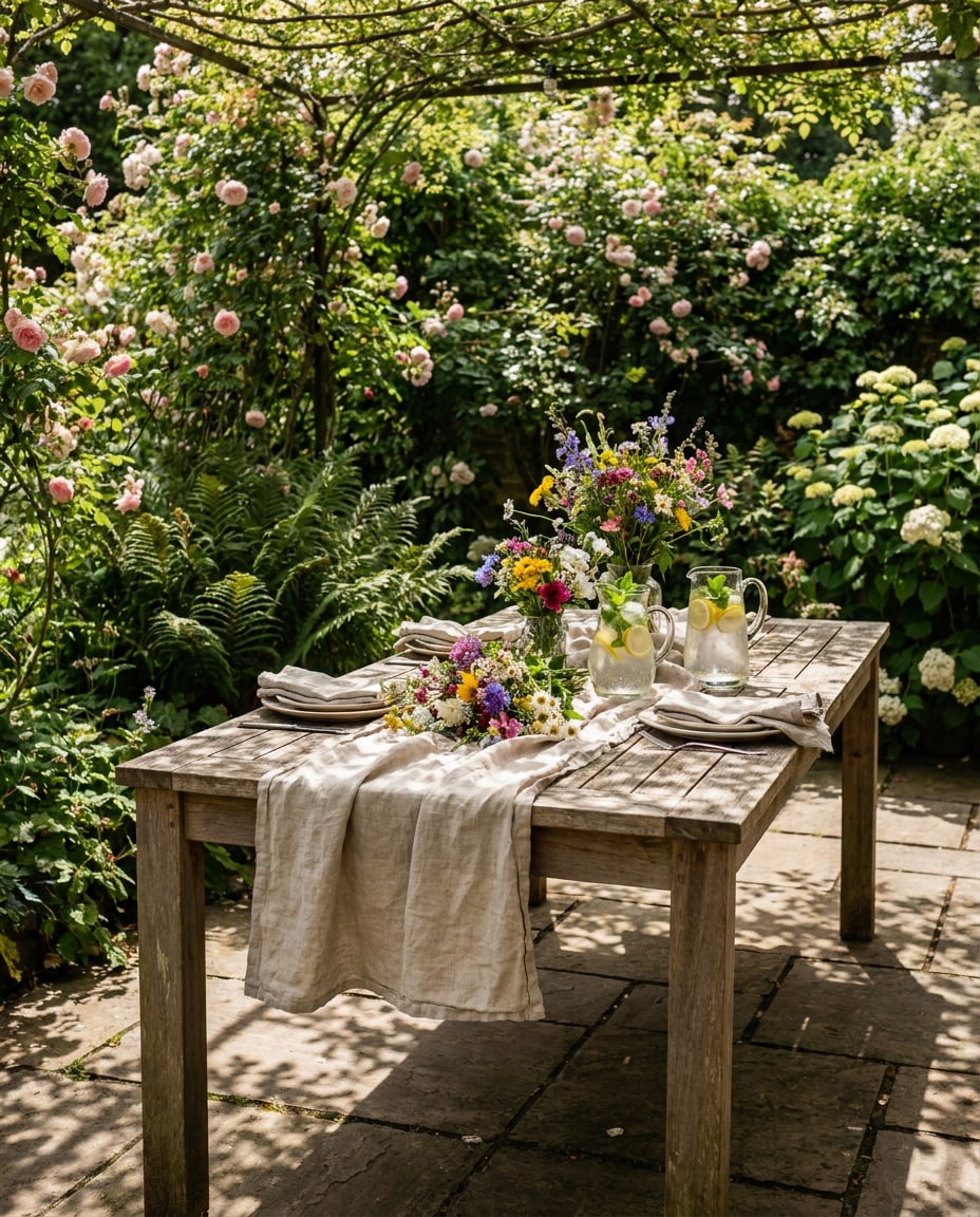 garden outdoor patio photo