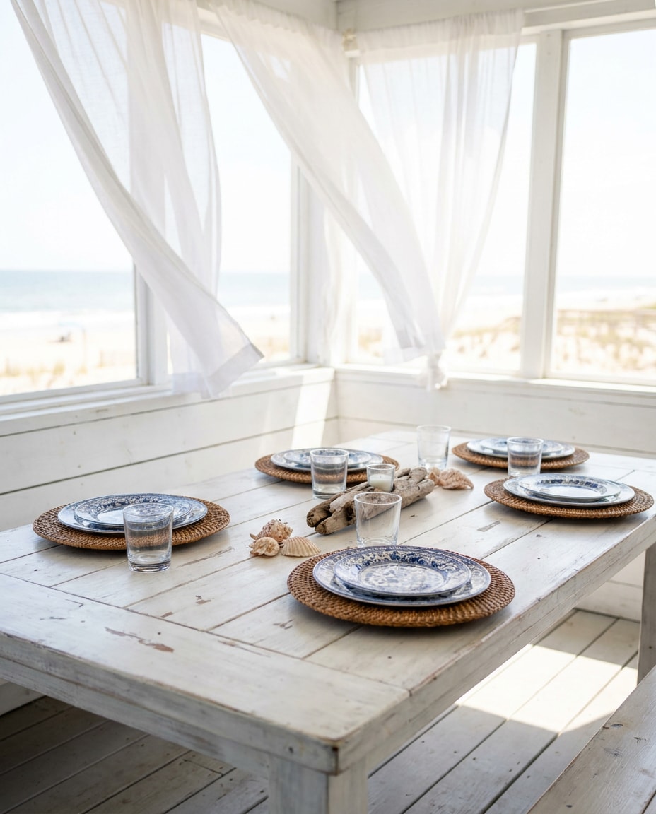 coastal white and blue photo
