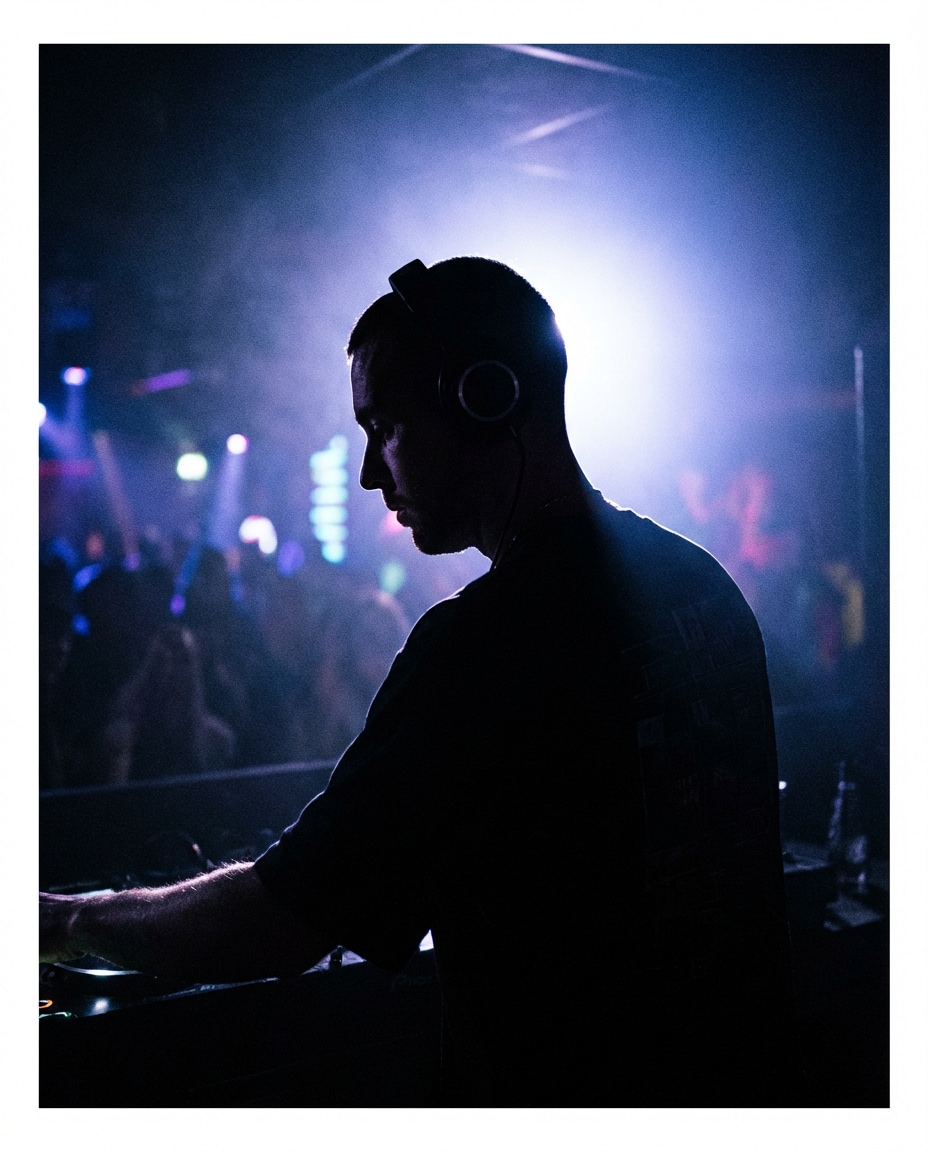 headphones silhouette photo