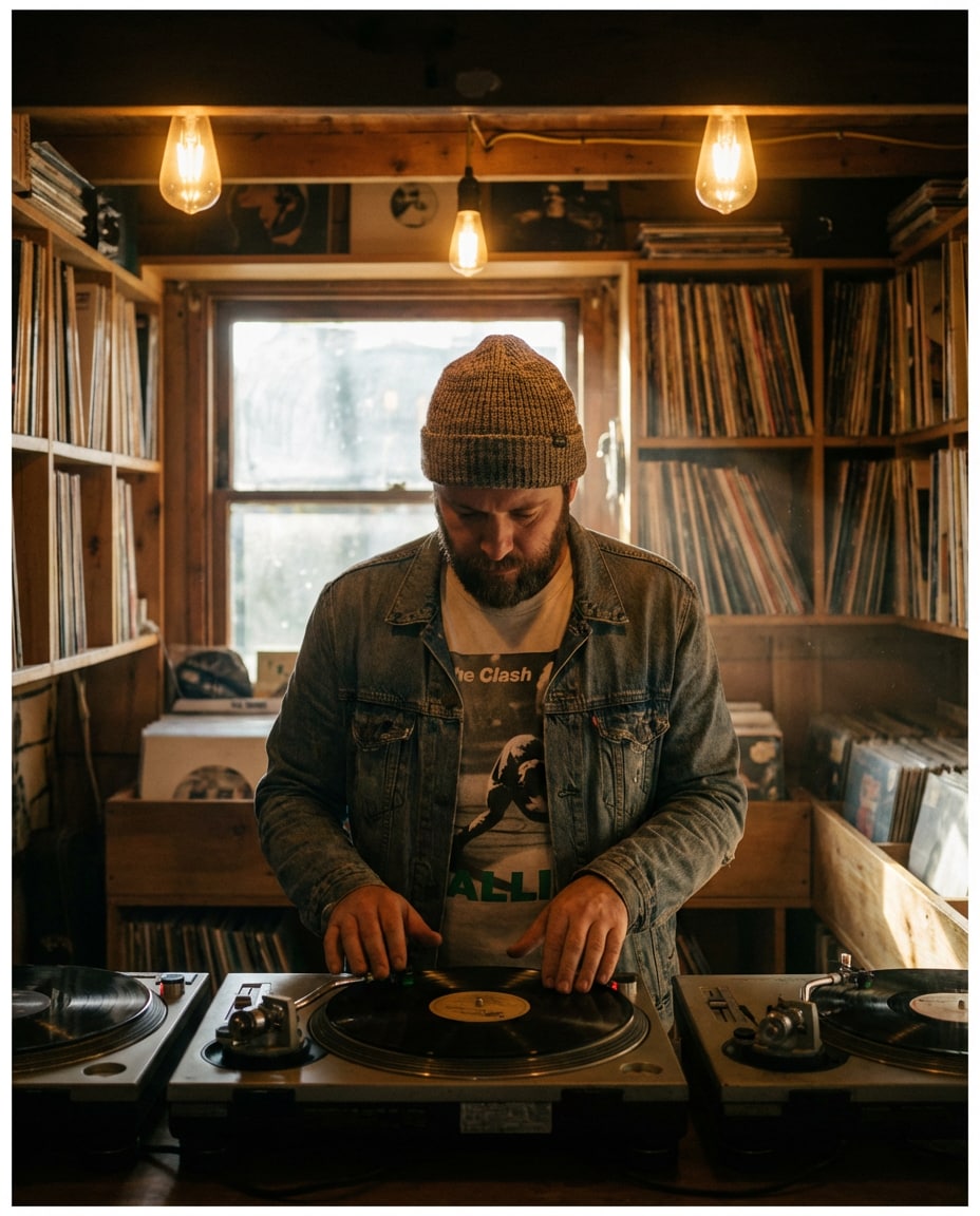 vinyl purist session photo