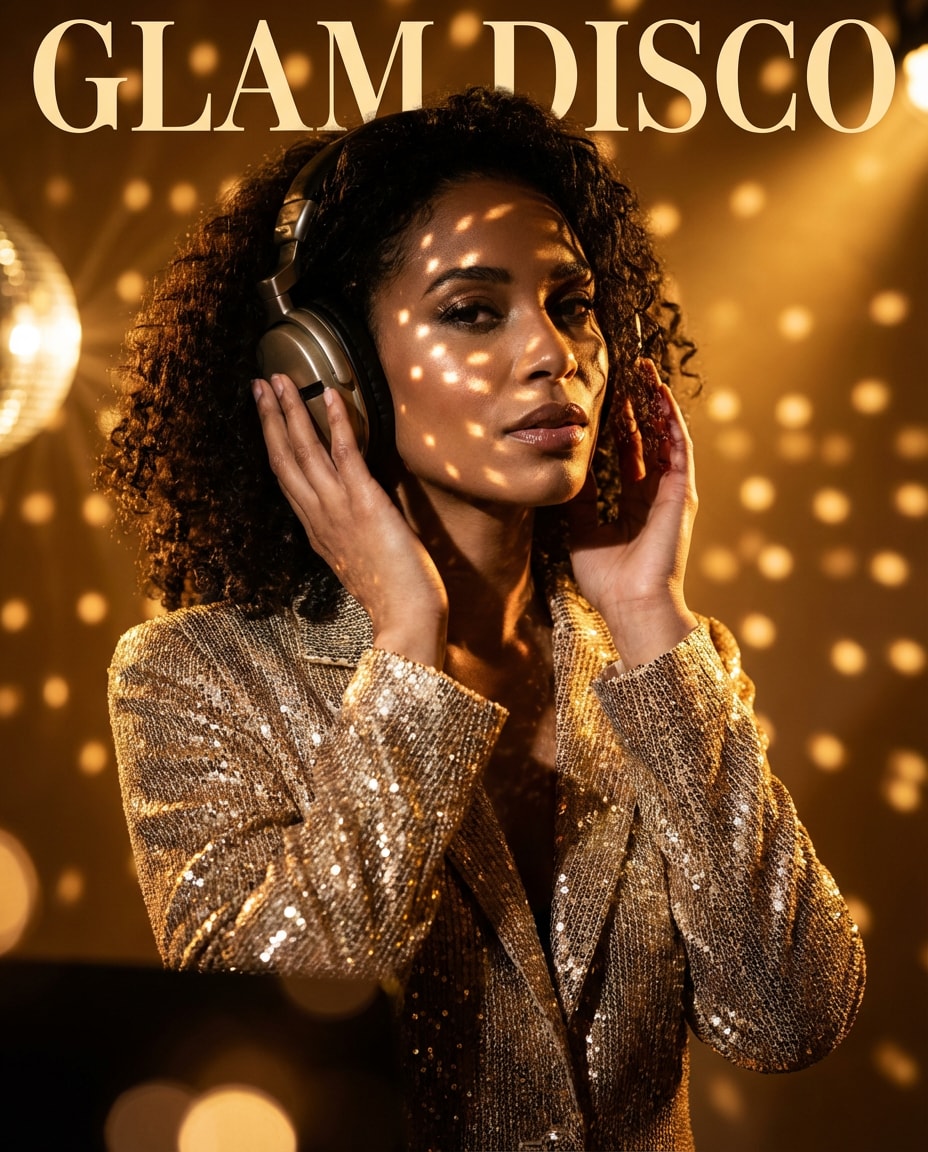disco mirrorball glam photo