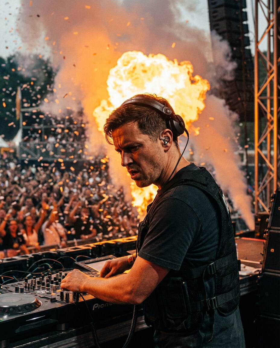 hardstyle pyro moment photo