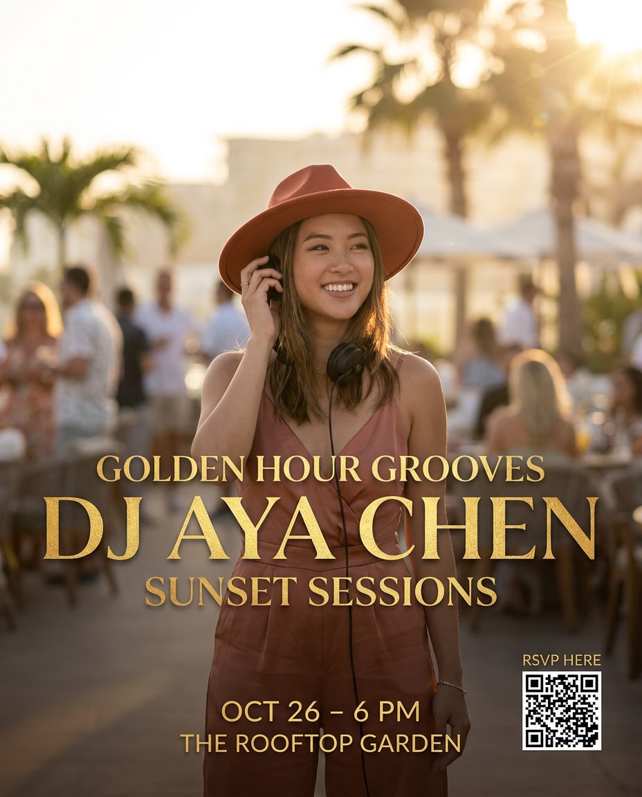 golden hour flyers photo