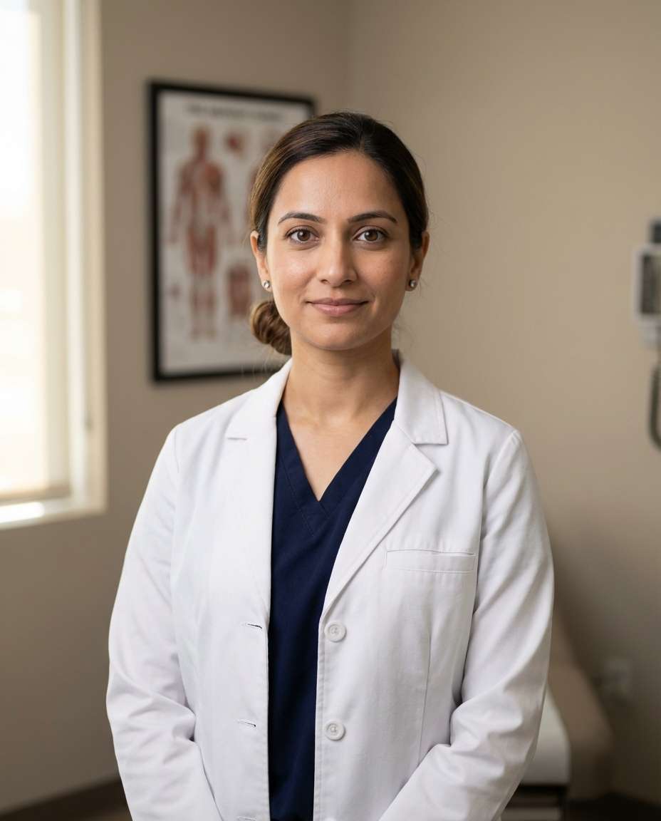clinic headshot glow photo