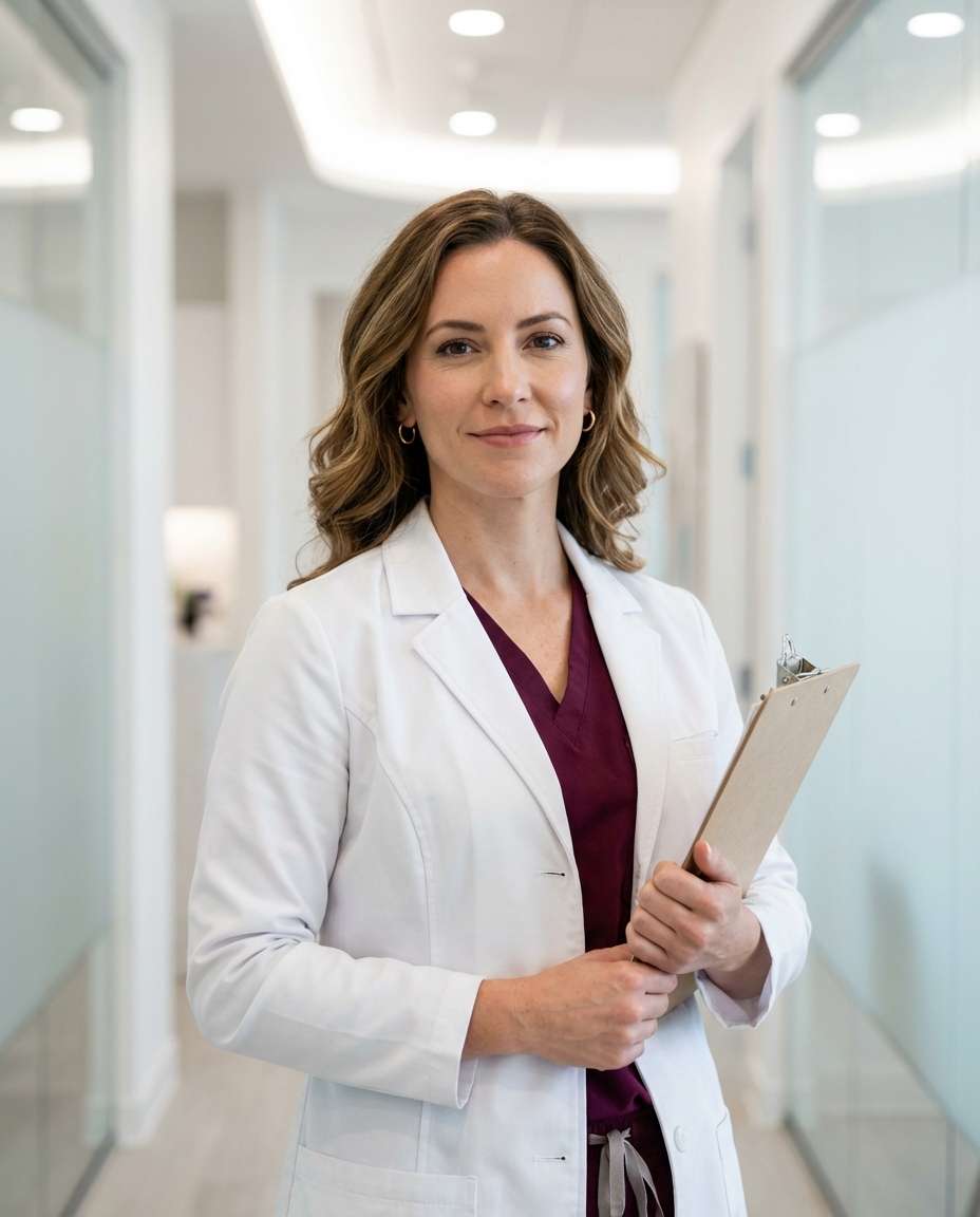 with clipboard photo