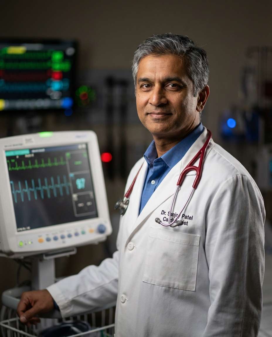 cardiology monitor bokeh photo