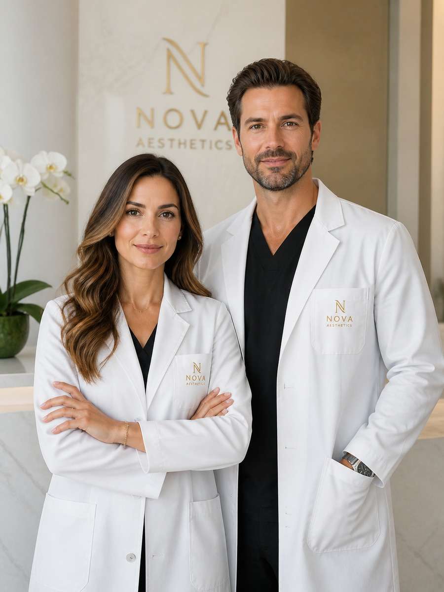 Luxury Medical Branding Shot photo