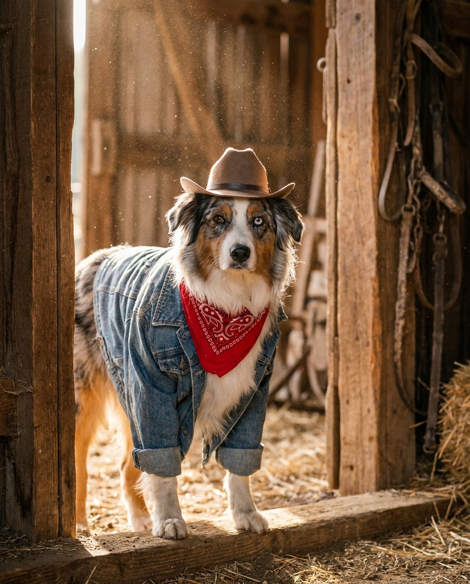 cowboy hat denim photo