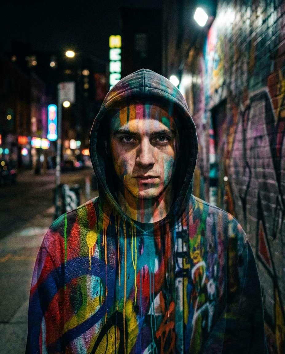 street graffiti pop photo