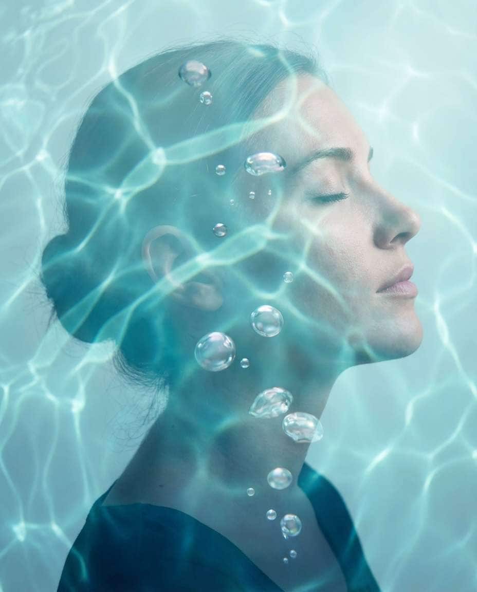 underwater serenity photo