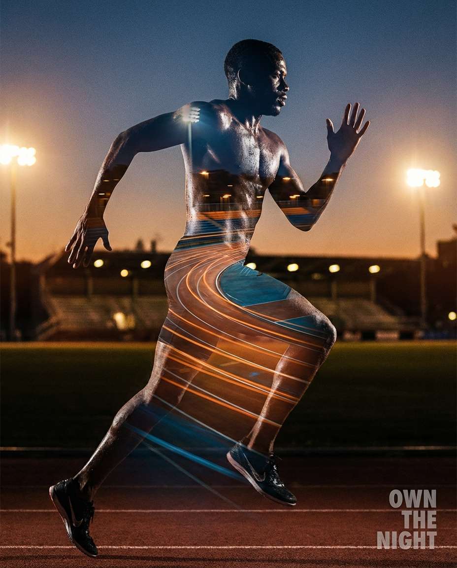 athlete motion energy photo