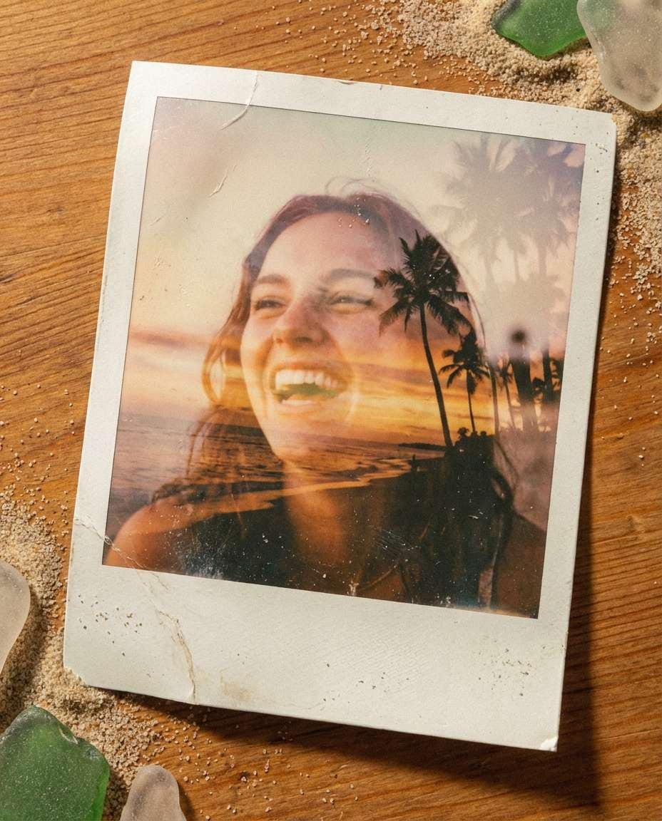 polaroid frame photo
