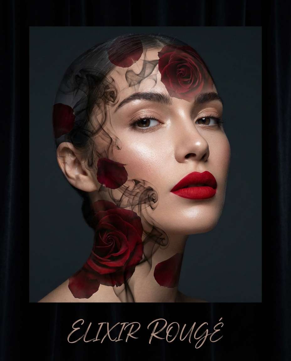 smoke and roses photo