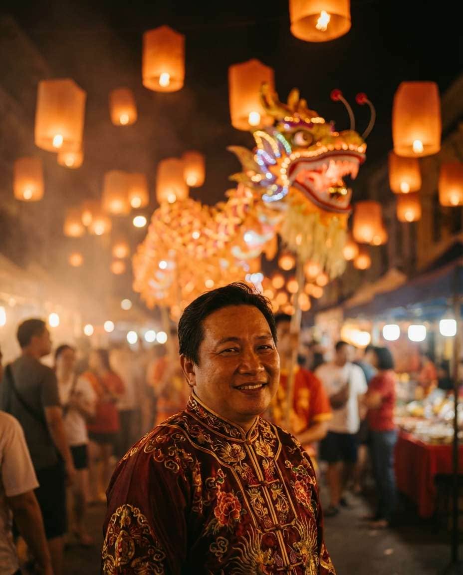 lantern festival flight photo