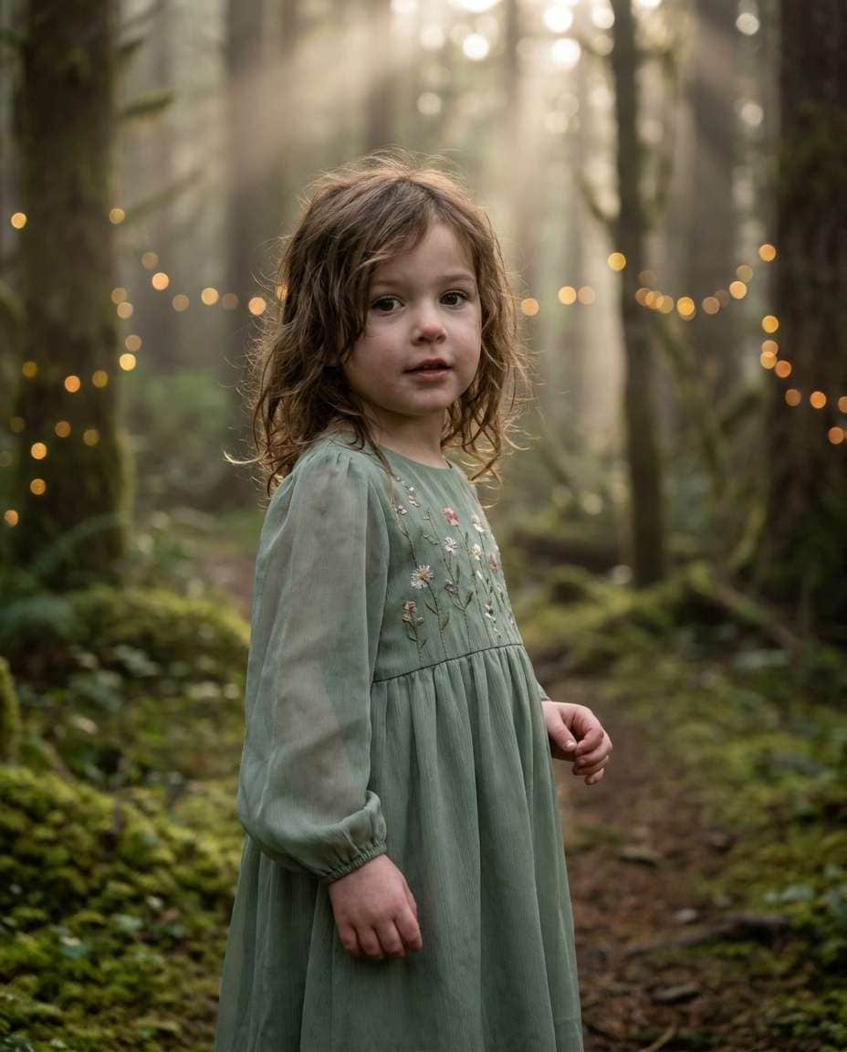 fairy forest glow photo