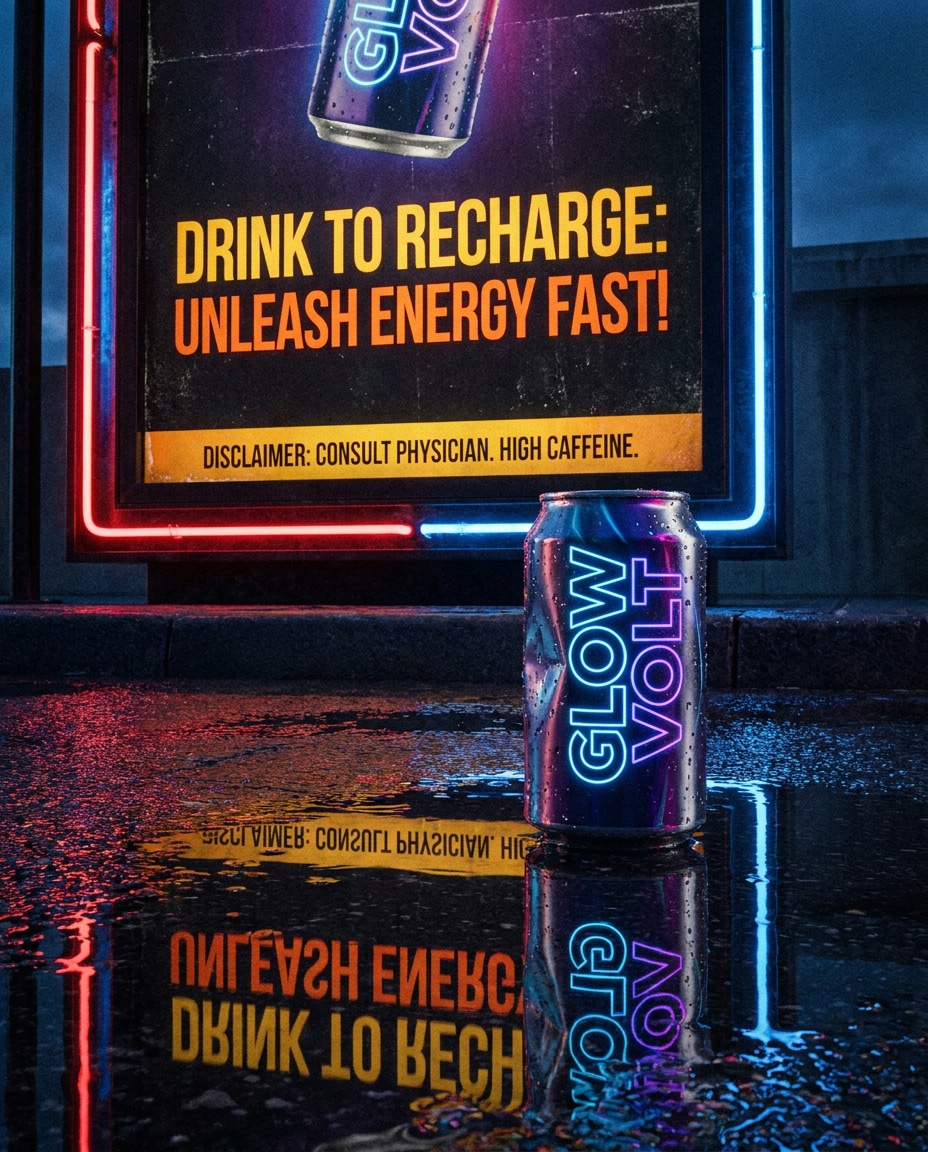 blue hour energy can photo