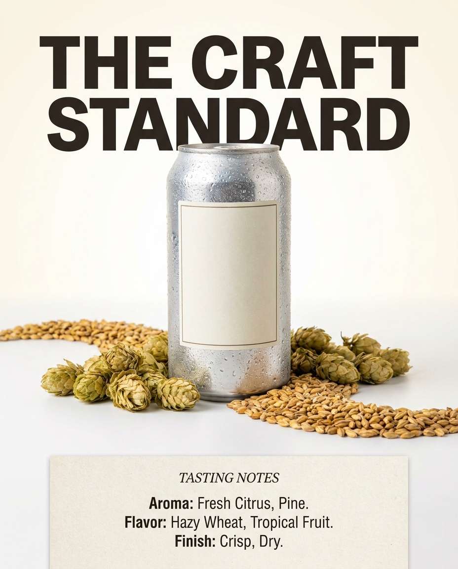 craft beer studio photo