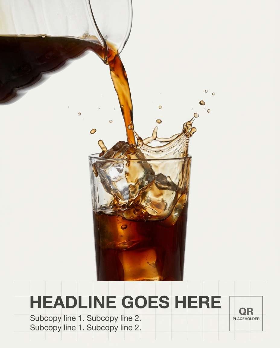 pouring cold brew photo