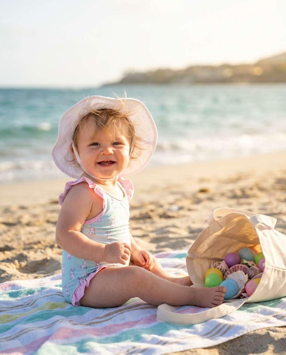 beach resort spring photo